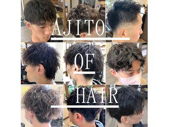 Ajito of hair