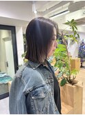 【OceanHair&Life田中愛梨】20代30代パッツとラインタッセルボブ