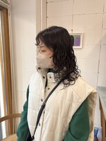 ポートヘアサロン(PORT HAIR SALON)&nbsp;癖を活かしたくるっとパーマ
