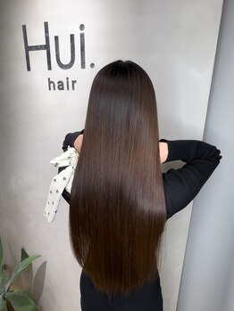 フイ(Hui.)の写真/【天六3分】髪質改善や縮毛矯正にとことんこだわった《Hui.》だから叶えられる、憧れの絹髪に―。