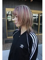 ディーン 名駅店(DEAN)&nbsp;ショートウルフ マッシュウルフ 中性ウルフ 名古屋 名駅 ブルー