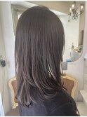 レイヤーたっぷり内巻きで簡単スタイリングミディアム髪型