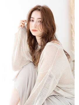 トティア 本通(Totia) 【Totia本通】大人ウェーブ×ミルクティーベージュ