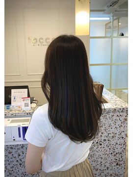 トッカ 船橋店(tocca) 韓国風暗髪カラー