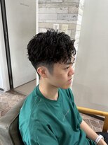 ハルクファースト 札幌(HRK 1st.) ツイストスパイラルパーマ/札幌メンズショート/札幌メンズパーマ