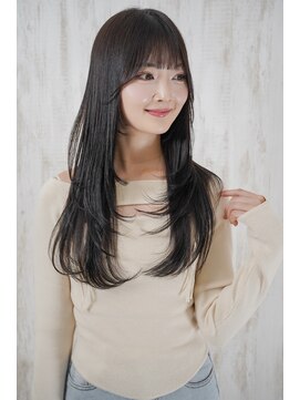 ヘアーアンドメイク ニューヨークニューヨーク 姫路店(Hair&Make NYNY) 韓国風レイヤースタイル