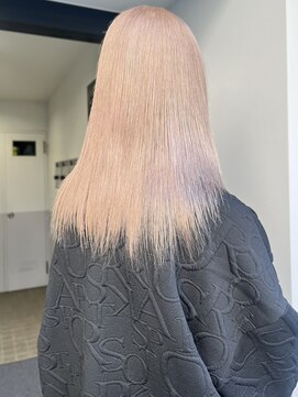 ゼスト クレス(ZEST Cres) ほんのりピンクのハニーブロンド