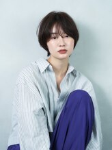 イフ 表参道(if) 20代30代40代大人可愛い前髪長めショートひし形ショート