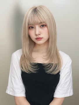 ルーブル(Louvre) 【Louvre】ハイトーンロング/ブリーチ/ダブルカラー