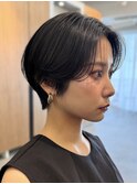 ショートヘアショートカットコンパクトショートくびれショート