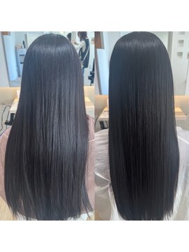 【髪質改善x縮毛矯正】SILKストレート