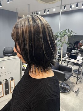 グリッター(GLITTER) アンブレラカラー　外ハネウルフ