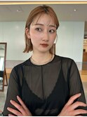 ぱつっとボブ/切りっぱなしボブ/ボブ