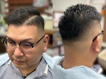 メンズサロン　GEMINIの雰囲気（フェード＆メンズパーマで漢らしく [四日市市/理容室/バーバー]）