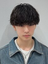 オーシャントーキョー 仙台(OCEAN TOKYO)&nbsp;シャドウパーマツーブロックメンズパーマショート仙台