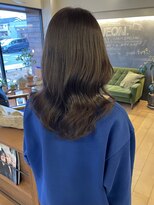 ヘア プロデュース キュオン(hair produce CUEON.)&nbsp;オリーブグレージュ×柔らかカラー