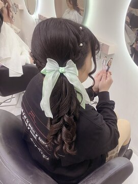 クラン 梅田店(clan) サイドポニー