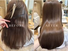 リピート率99％超え◎お客様1人ひとりに寄り添ったオーダーメイド施術で来店毎に髪質改善を実感頂けます☆