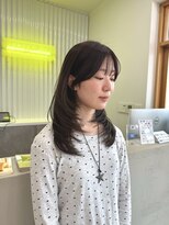 デビュー バイ アミ 北中城(debut by A.M.I)&nbsp;ミルクティーブロンド/ダークブルー/デジタルパーマ/沖縄/北中城