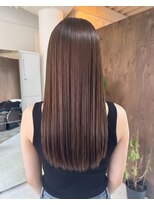 零秒女髪 千里丘店&nbsp;髪質改善で叶える上品な艶ロングヘアカラー艶髪美髪艶カラー艶感