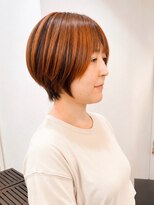 クオート(quoit)&nbsp;失敗しない白髪ぼかしショート30・40代に人気の丸み美人ショート