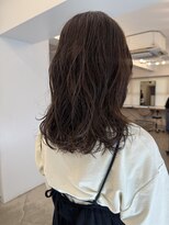 コットン(cotton)&nbsp;ミディアムパーマ/明るめミントベージュ