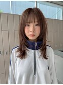 ハッシュカットレイヤーカットレイヤーミディアムウルフカット