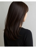 リアン(Lien)&nbsp;艶感ダークブラウン×流れるウェーブ