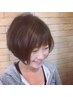 【髪に優しいヘアカラー】カット＋カラー＋トリートメント　¥10560