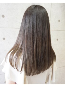 ヘアテリア リュウ 大塚(hair teria ryu) 【Bf→Af】アッシュベージュ×ヴァリジョア【ryu 大塚 北口】