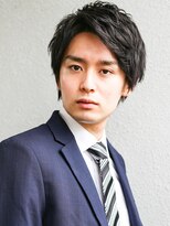 メンズ　髪型　ビジネス 30代