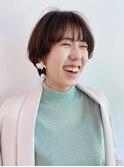 大人ハンサムショート/ニュアンスカラー/アースカラー