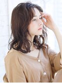 【ORO】無造作ミディアムウェーブ　浅見