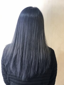ヘアサロンエム 渋谷店(HAIR SALON M) 夏にぴったりダークネイビーカラー