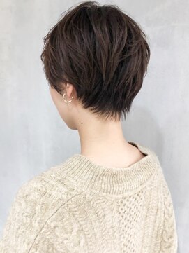 アルバム 新宿(ALBUM SHINJUKU) ニュアンスエアショート_ハイライトカラー_ba264791