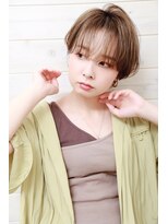 オーシャン(Ocean)&nbsp;[OCEAN Hair&Life藤原純] シークレットバング耳掛けショート☆