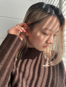 キサイ バズ(kisai BUZZ) [ kisai ＊ 西川史浩 ] ミルクティベージュ×ブリーチカラー