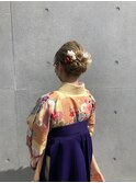 卒業式着付けヘアセット