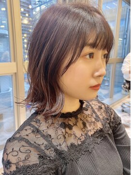 ロンドプロフィール 浦和(Lond profil) 蒲生優 【結べる長さ切りっぱなしボブ】