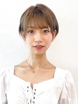 アイティーバイアルバム 八王子店(IT by ALBUM) 耳掛けショート_オリーブカラーアースカラー_28136