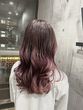 アンダーバーホワイト 南海難波店(_WHITE) ピンクラベンダー