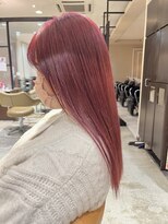 えぃじぇんぬヘア(Hair) coral pink