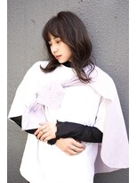 ブゾン(buZon)&nbsp;【buZonブゾン】　顔周りレイヤー×ダークブラウン