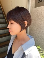 バッタ(Batta) [KENTA] ノンブローショート×グレージュハイライトカラー♪