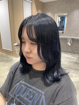 ユーフォリア 新宿通り(Euphoria) 高発色ブルーブラック