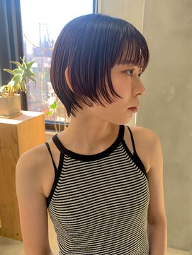 テトヘアー(teto hair) 前上がりショート、丸みショート、ワイドバング、前髪