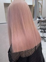 ロンド レア 天神大名店(Lond Le’a)&nbsp;ダブルカラーミルクティーピンクベージュカラーハイトーンカラー