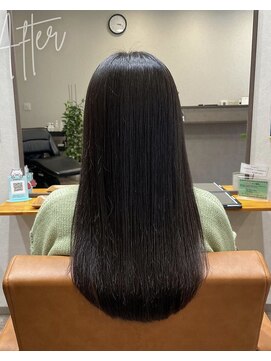 ルスリー 甲府店(Lsurii) 髪質改善カラー