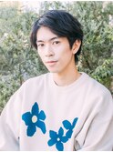 アップバングパーマ