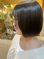 ラウンジ モリオ イケブクロ(Lounge MORIO Ikebukuro)&nbsp;◎大人キュートなボブ オリーブベージュ◎